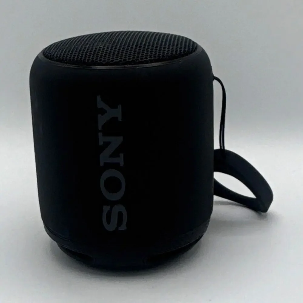 Sony SRS-XB12 Extra Bass Portable Bluetooth Speaker w/ Carrying Strap Black